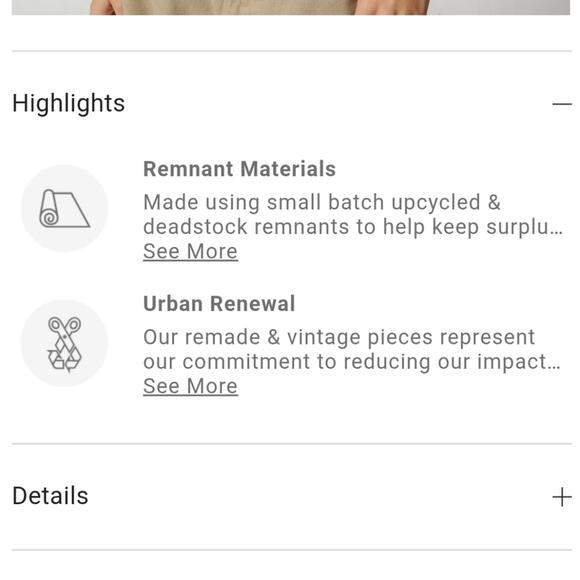 Urban Renewal Remnants Hanky Hem Halter Top - Picture 9 of 9